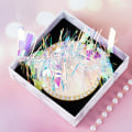 Miniatyrbild 4 av 5: Holografiskt nagelfolie för nageldekorationer - 01 multifärg