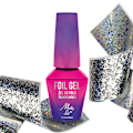 Miniatyrbillede 1 af 4: Molly Lac - Folie gel - 5 ml - Foil gel Transparent