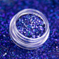 Pikkukuva 4 / 4: Nail Glitter - Wink Effect - Hexagon - 08 Blue