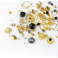 Miniatyrbillede 3 af 3: Dekorationer - Mix - Guld - 07 - Jet Multicolor