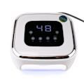 Miniatyrbild 1 av 6: UV/LED 88W - Nagellampa - Smart M1 - Högtalare inbyggd Vit