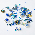 Miniatyrbillede 2 af 3: Dekorationer - En farve blanding - 07 Blue