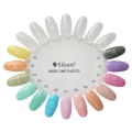 Miniatyrbillede 2 af 3: Base One - Sæt med 12 forskellige farver - Pastel - 5g - Silcare Multicolor