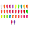 Pikkukuva 2 / 2: Base one - UV-geeli - Neon - Valkoinen - 01 - 5 grammaa White