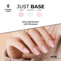 Miniatyrbillede 2 af 4: Base - Gel Polish - Just Base - Snowden - 8 ml - Victoria Vynn Transparent