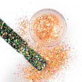 Miniatyrbild 1 av 4: Nagelglitter - Wink Effect - Hexagon - 31 Orange