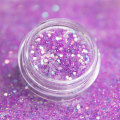 Pikkukuva 4 / 4: Nail Glitter - Silmäisku - Hexagon - 06 Purple