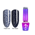 Miniatyrbillede 2 af 8: Mollylac - Gel polish - Blinkende lys - 618 5ml Dark blue