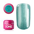 Miniatyrbillede 1 af 2: Base One - UV Gel - Metallic - Turquiose - 06 - 5 gram Turquoise