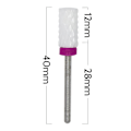 Miniatyrbillede 2 af 2: Keramisk slip bits - Vit / Röd - A0713T-3XC Multicolor