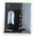 Miniatyrbild 1 av 2: Refill - Tippar - Storlek: 8 - Nail Perfect - Fast curve - 50 st one size