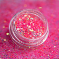 Miniatyrbild 4 av 4: Nagelglitter - Wink Effect - Hexagon - 27 Rosa