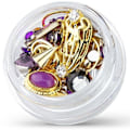 Miniatyrbillede 1 af 2: Dekorationer - Mix - Guld - 01 - Lavendel Multicolor
