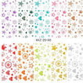 Pikkukuva 4 / 4: Kynsikalvo / folio - 10 värin sarja - 100 cm / kpl Multicolor