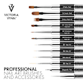 Pikkukuva 3 / 3: Dotting tool + Silikonpensel - Victoria Vynn Black