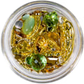 Miniatyrbild 2 av 3: Dekorationer - Mix - Gold - 05 - Chysolite multifärg