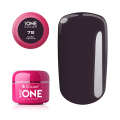 Miniatyrbillede 1 af 2: Base one - Farve - UV Gel - Mørk kaffe - 72 - 5 gram Dark brown
