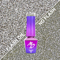 Miniatyrbillede 1 af 8: Mollylac - Gel polish - Blinkende lys - 610 5ml Silver