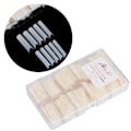 Miniatyrbillede 1 af 4: Neutrala - Square XXL tippar medium i box - 500 st White