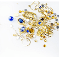 Miniatyrbillede 3 af 3: Dekorationer - Mix - Guld - 03 - Safir Multicolor