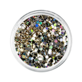 Miniatyrbild 2 av 3: Nagelglitter - Wink Effect - Hexagon - 36 Silver