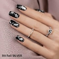 Pikkukuva 3 / 3: Nagel folie - 3D-lasi #4 Silver