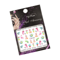 Miniatyrbillede 1 af 2: Vanddekaler - Flamingo - BN-920 - Til negle Multicolor