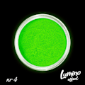 Miniatyrbild 3 av 4: Effektpulver - Självlysande - Lumino - 04 Grön