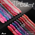 Miniatyrbild 7 av 8: Mollylac - Gellack - Flashling lights - 561 5ml Lila