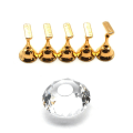 Pikkukuva 3 / 4: Tipp display - Magnetisk - Kristall kula / Guld #4 Crystal