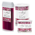 Miniatyrbild 2 av 2: 400g Flex - Raspberry - Varmt Vax Burk - Italwax Rosa