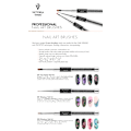 Miniatyrbillede 6 af 6: Pensel - Dekoration - One Stroke - Gelé - Victoria Vynn Black