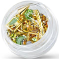 Miniatyrbillede 1 af 3: Dekorationer - Mix - Guld - 05 - Chysolite Multicolor