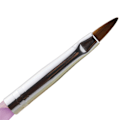 Pikkukuva 2 / 4: Penslar med naturborst - Akryl - Cat tounge - 2, 4, 6, 8, 10 mm