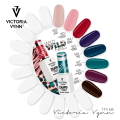 Miniatyrbild 4 av 7: Victoria Vynn - Pure Creamy - 188 Magenta Plum - Gellack Plommon
