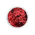 Miniatyrbillede 3 af 4: Nageldekorationer - Metall / Alu flingor - 05 Red