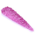 Miniatyrbillede 1 af 2: Krystalsten (Glas) - 1 mm - 200-300 stk - 10 Light purple