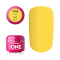 Miniatyrbild 1 av 2: Base One - UV Gel - Matt - Banana Split - 01 - 5g Gul
