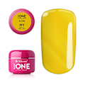 Miniatyrbillede 1 af 3: Base one - Color Glas - UV Gel - Royal Yellow - 5 gram Yellow