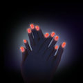 Miniatyrbild 4 av 4: Effektpulver - Självlysande - Lumino - 07 Rosa