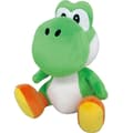 Super Mario Yoshi Dinosaur Plyslegetøj – Blød Udstoppede Grøn Dinosaur 22cm Gave til Børn