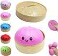 Miniatyrbilde 1 av 5: Stressball, elastisk og myk, i dumplingform, rosa Color