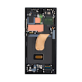 Pikkukuva 5 / 5: Samsung Galaxy S23 Ultra Skärm med LCD Display Original - Svart Black