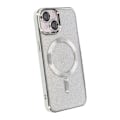 Pikkukuva 2 / 4: Luxury Mobilskal med Magsafe iPhone 15 - Silver Silver