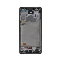 Pikkukuva 7 / 7: Samsung Galaxy A72 Skärm med LCD Display Original - Svart Black
