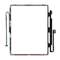 Miniatyrbillede 3 af 3: iPad Pro 12,9" 3/4 A1876/A2069 Glasskärm med Digitizer och OCA - Svart Black