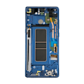 Pikkukuva 3 / 3: Samsung Galaxy Note 8 (SM-N950F) Skärm med LCD Display Original - Blå Blue