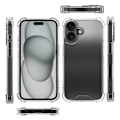 Pikkukuva 4 / 4: iPhone 16 Mobilskal Stöttåligt - Transparent Transparent
