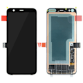 Pikkukuva 3 / 5: Google Pixel 4 Skärm/Display Original - Svart Black