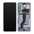 Pikkukuva 1 / 3: Samsung Galaxy S20 Plus 4G/5G (G985/G986) Skärm med LCD Display Original - Ljusblå Blue